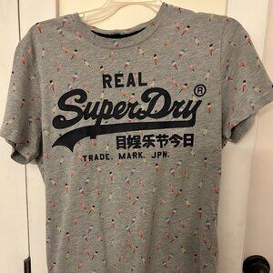 Vintage Real SuperDry Japan Tee T Shirt Unisex Popsicle Print Medium Mens